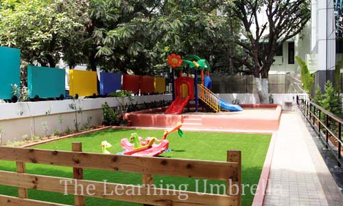 Outdoor Sand pit with Jungle gym & slide